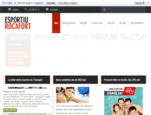 Tablet Screenshot of esportiurocafort.com